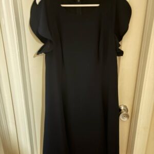 Elegant Navy Midi Dress
